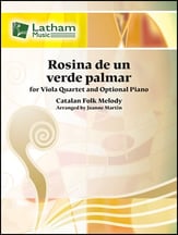 Rosina de un verde palmar Viola Quartet - opt. piano cover